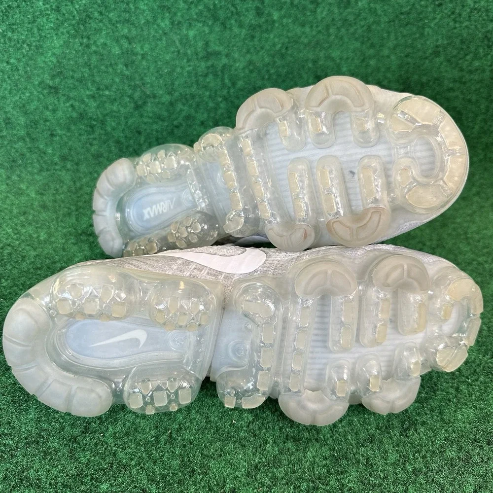 Size‎ 7 - Nike Air Vapormax Flyknit Pure Platinum Women Running Shoes 849557-004